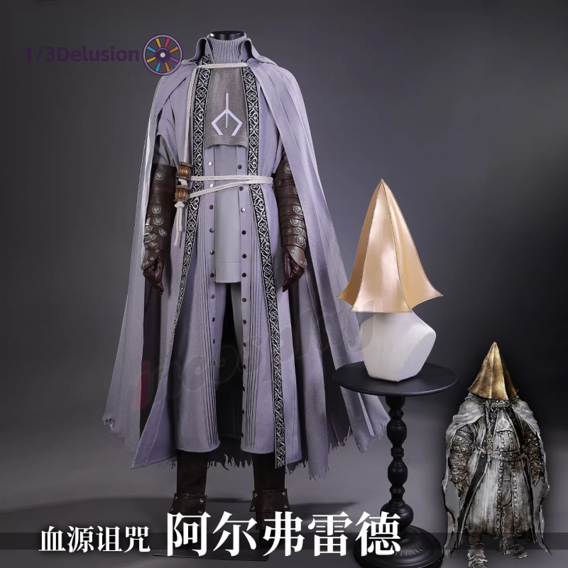 Bloodborne Cosplay Prop - 1/3Delusion Store Bloodborne Alfred Strój Cosplay