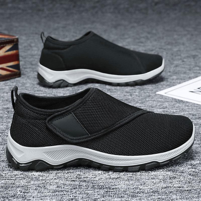 Nowe męskie buty z siateczki n – Velcro Hook Loop recenzja i cena