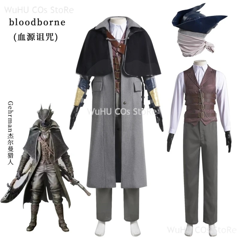 Kostium Cosplay Gehrmana z gry – Bloodborne Cosplay Prop recenzja i cena
