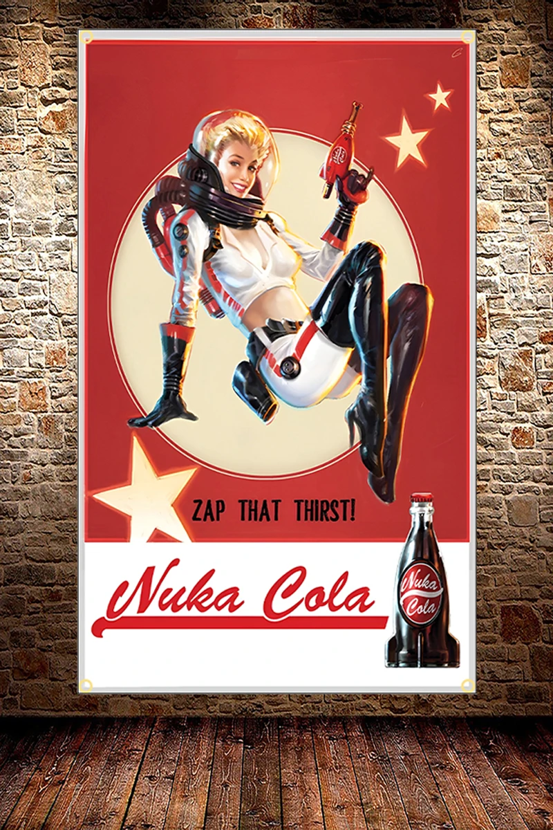 FLAGDOM 90X150CM 3X5Ft Plakat  – Fallout Cosplay Prop recenzja i cena