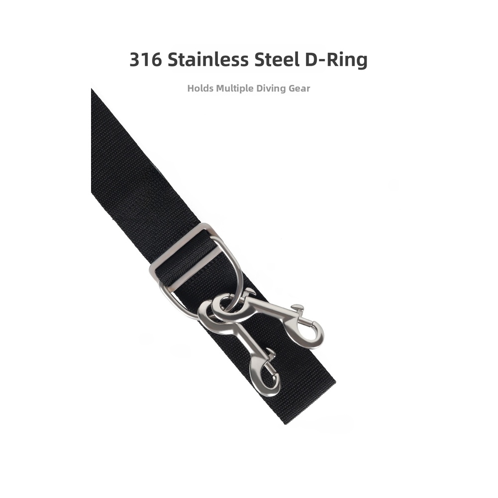 Pasek kroczny do nurkowania te – D Ring Strap recenzja i cena
