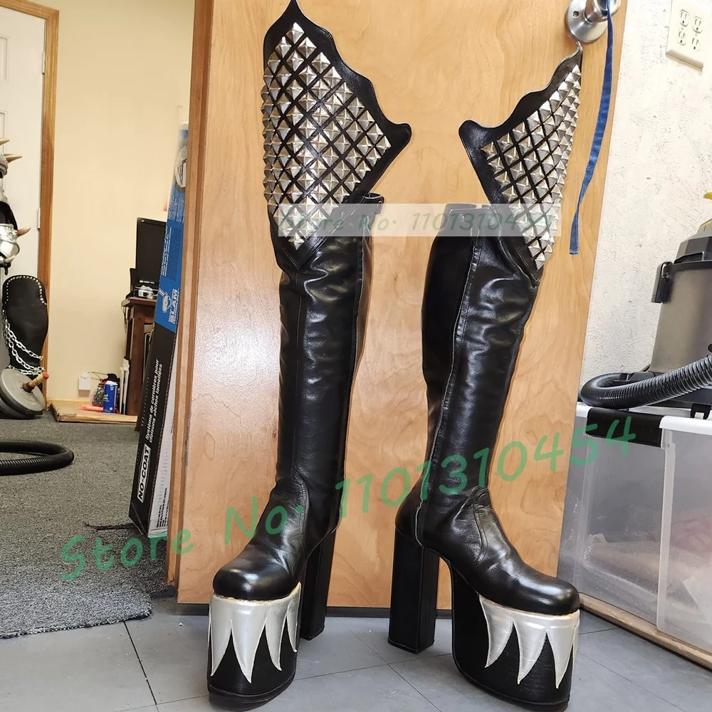 Czarne buty na platformie do k – Cosplay Flame Prop recenzja i cena