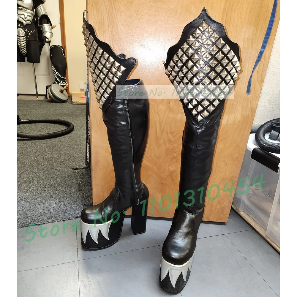 Czarne buty na platformie do k – Cosplay Flame Prop recenzja i cena
